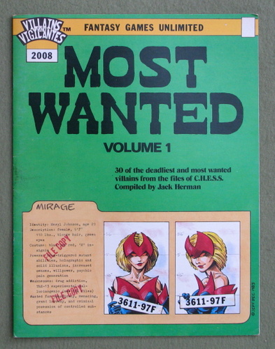 Image for Most Wanted, Volume 1 (Villains & Vigilantes)