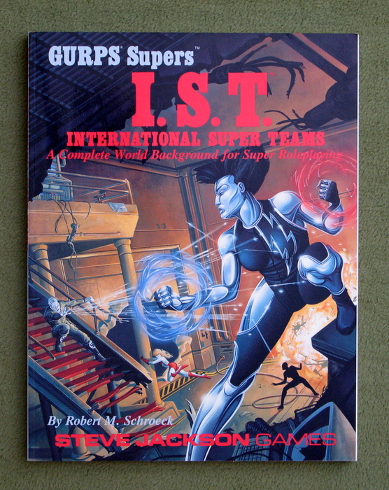 Image for GURPS International Super Teams: A Heroic World for Super-Powered Roleplaying