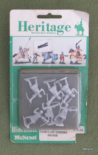 Image for 11th-12th Century Archer (25mm Metal Miniatures: Heritage Hinchliffe Medieval)