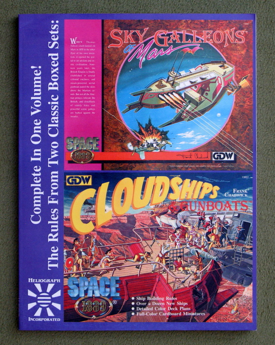 Image for Sky Galleons of Mars / Cloudships & Gunboats (Space 1889 Sci-Fi Roleplaying)