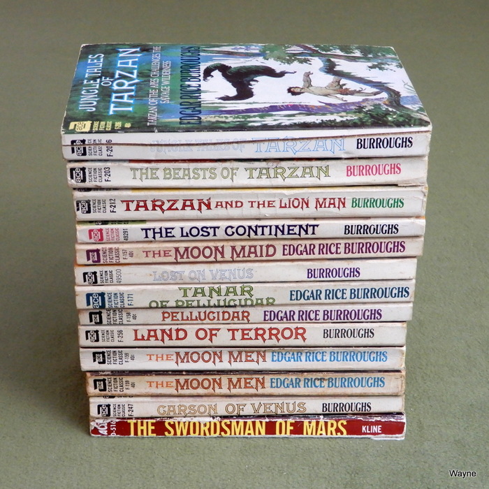 Image for Edgar Rice Burroughs: Set of Early Ace Paperbacks (13) - Venus, Mars, Tarzan, Pellucidar