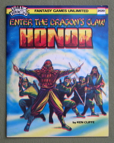 Image for Honor: Enter the Dragon's Claw (Villains & Vigilantes)