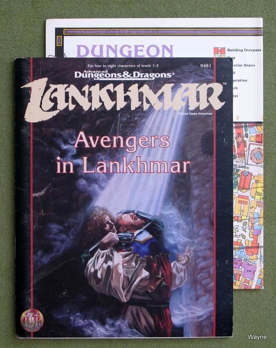 Image for Avengers in Lankhmar (Advanced Dungeons & Dragons Adventure)