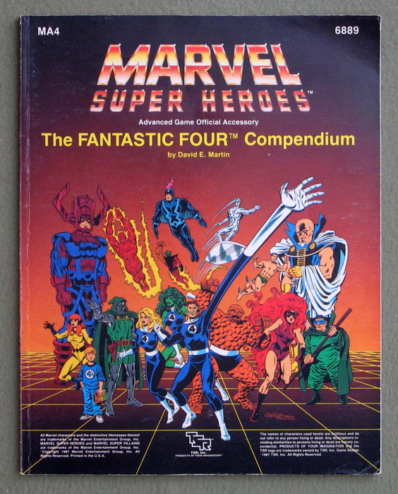 Image for The Fantastic Four Compendium (Marvel Super Heroes Accessory MA4)