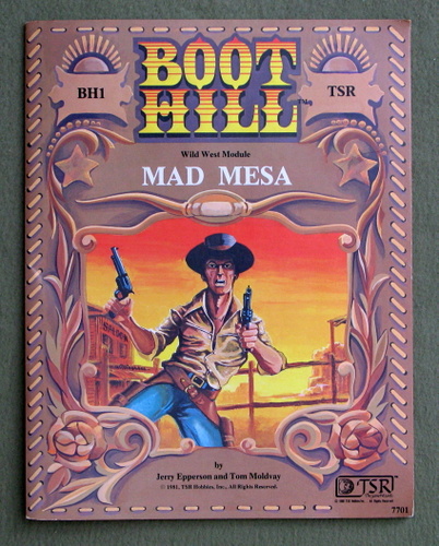 Image for Mad Mesa (Boot Hill RPG module BH1)
