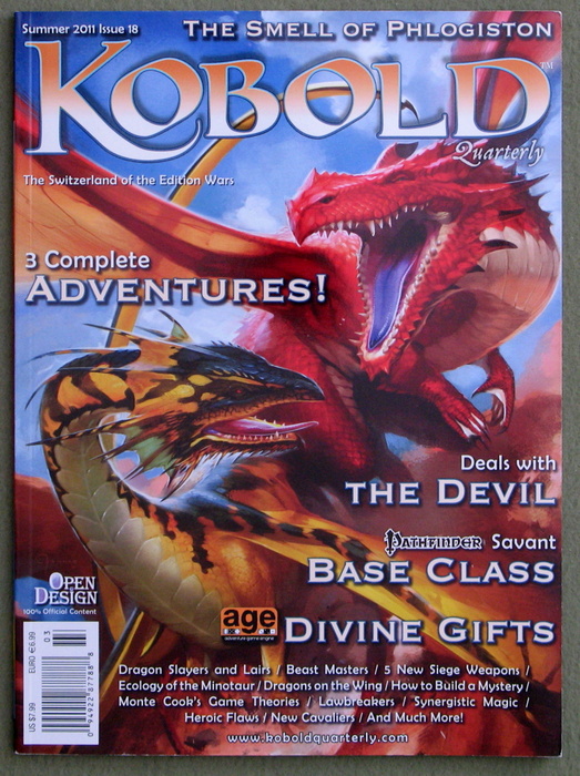 Image for Kobold Quarterly Magazine, Issue 18