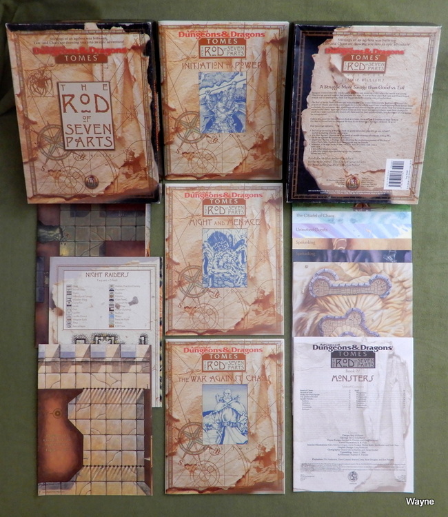 Image for The Rod of Seven Parts (Advanced Dungeons & Dragons: Tomes Accessory)