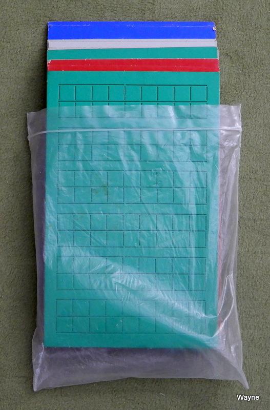 Image for A stack of blank counter sheets