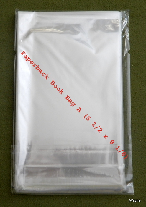 Image for Paperback Book Bag A (5 1/2 x 8 1/8) - PACK OF 50