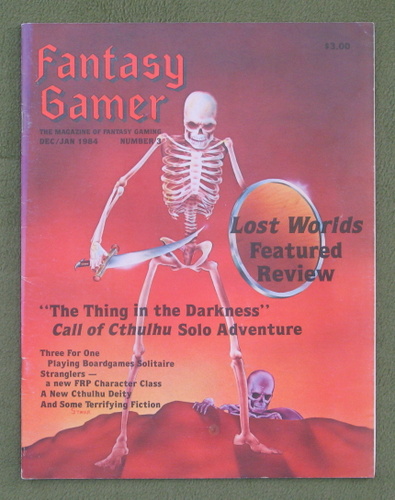 Image for Fantasy Gamer, Number 3: The Magazine of Fantasy Gaming (Dec/Jan 1984)