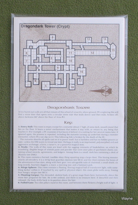 Image for MAP CARD SET: Ruins of Myth Drannor (AD&D: Forgotten Realms)