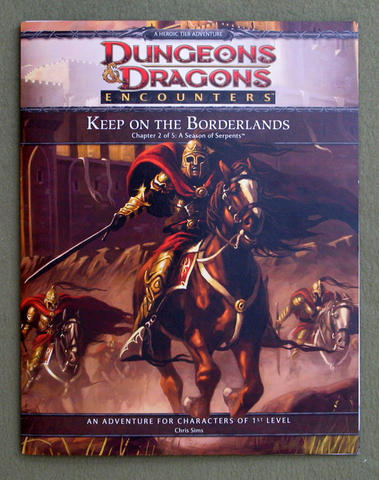 Image for Keep on the Borderlands, Chapter 2 of 5: A Season of Serpents (Dungeons & Dragons Encounters)