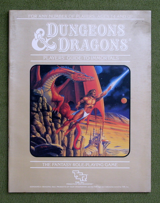 Image for Dungeons and Dragons : Player's Guide to Immortals