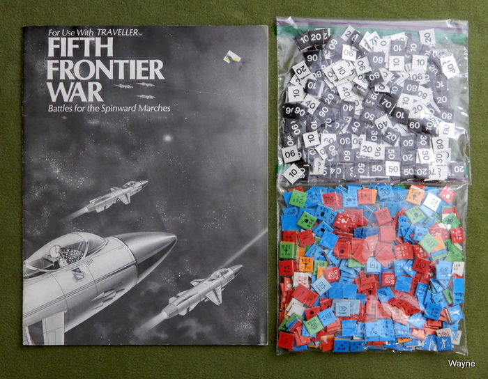 Image for Fifth Frontier War: Booklet and Counters (Traveller)
