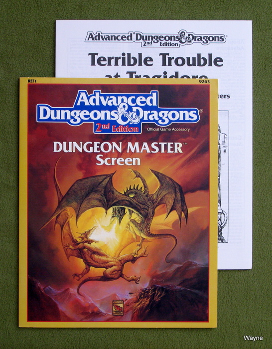 Image for Dungeon Master Screen (Advanced Dungeons & Dragons Accessory REF1)