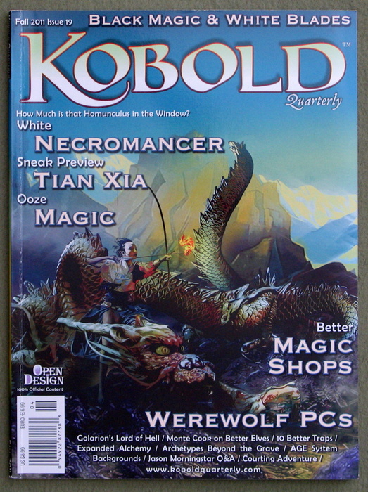 Image for Kobold Quarterly Magazine, Issue 19