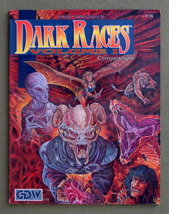 Image for Dark Races, Vol. 1 (Dark Conspiracy role playing game)