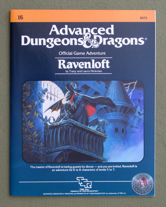 Image for Ravenloft (Advanced Dungeons & Dragons Module I6) - SILVER ANNIVERSARY EDITION
