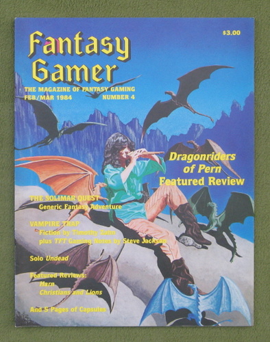 Image for Fantasy Gamer, Number 4: The Magazine of Fantasy Gaming (Feb/Mar 1984)