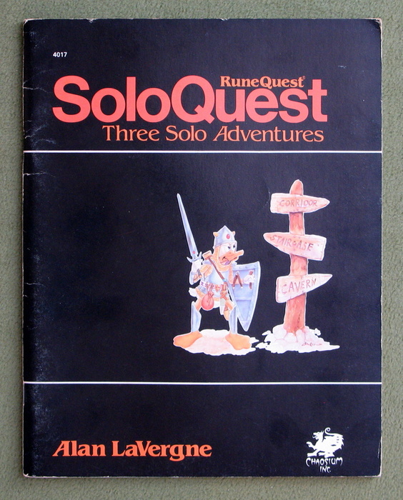 Image for SoloQuest: Three Solo Adventures (Runequest)