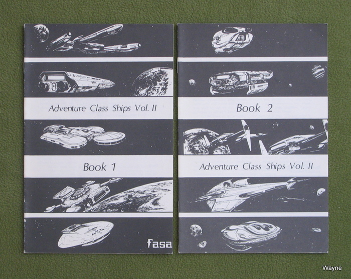 Image for Adventure Class Ships Vol. 2: THE TWO BOOKLETS (Traveller)