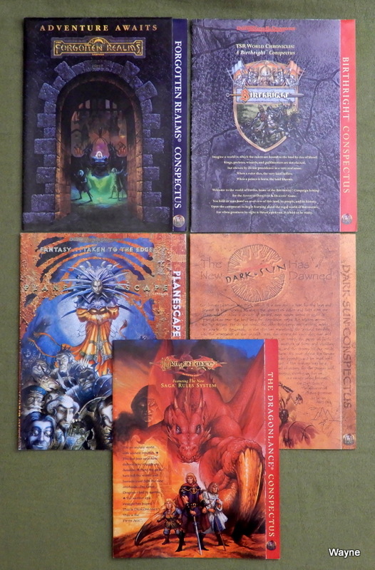 Image for Advanced Dungeons & Dragons (AD&D) Game World Conspectus Collection