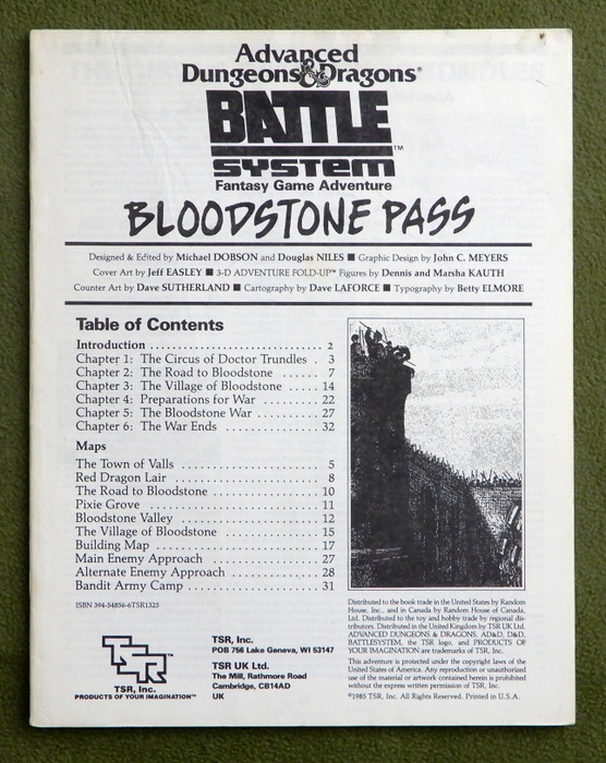 Image for Bloodstone Pass - Scenario Booklet