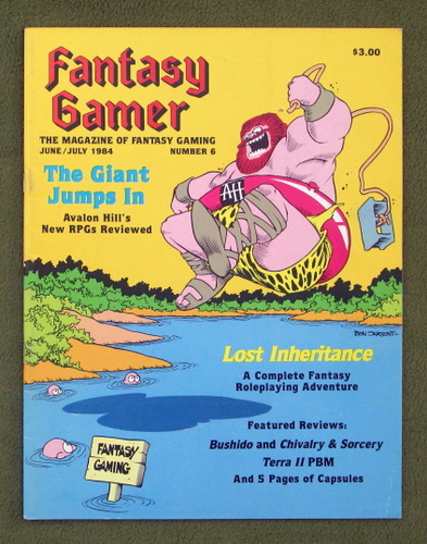 Image for Fantasy Gamer, Number 6: The Magazine of Fantasy Gaming (June/July 1984)