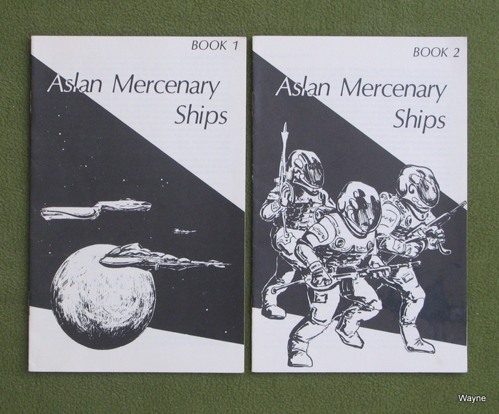 Image for Aslan Mercenary Ships: THE TWO BOOKLETS (Traveller)