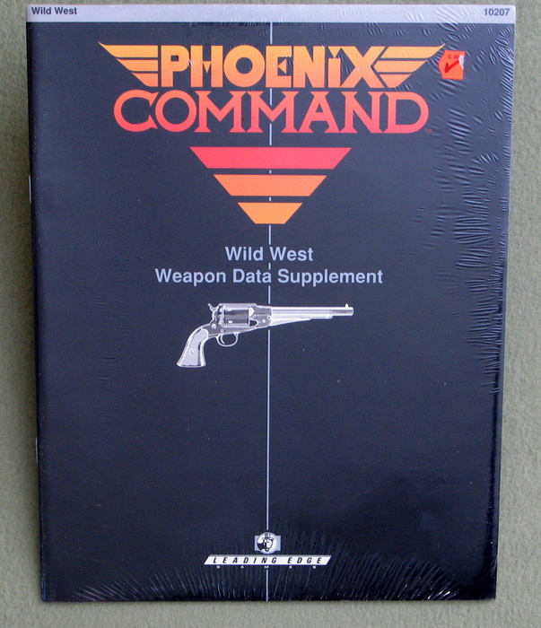Image for Wild West Weapon Data Supplement (Phoenix Command)