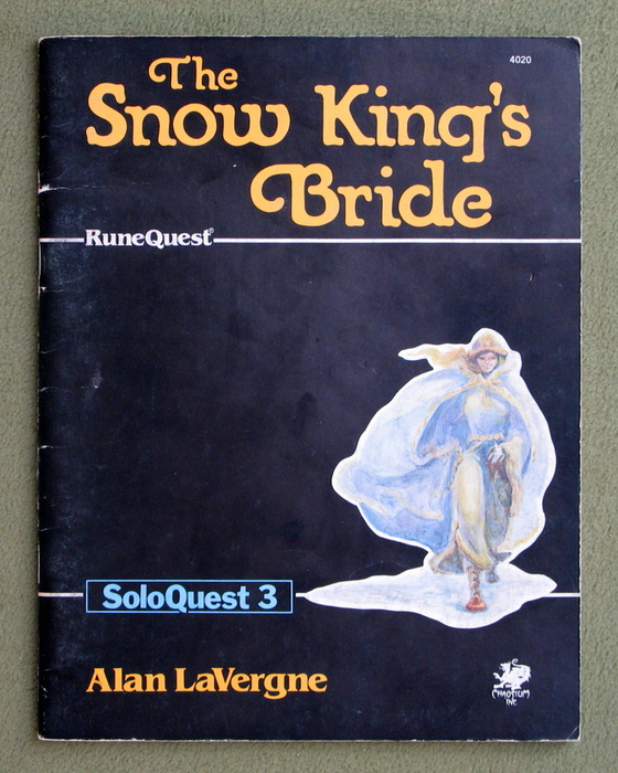 Image for The Snow King's Bride (Runequest: Soloquest 3) - PLAY COPY
