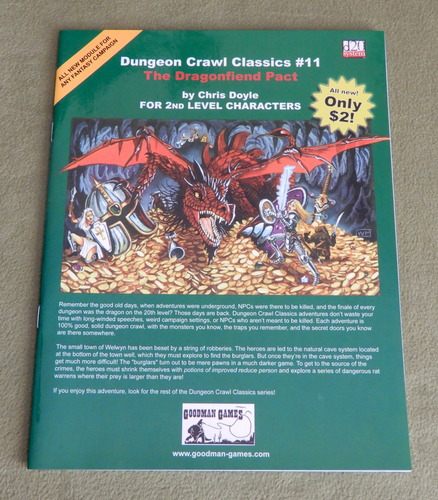 Image for Dungeon Crawl Classics 11: The Dragonfiend Pact