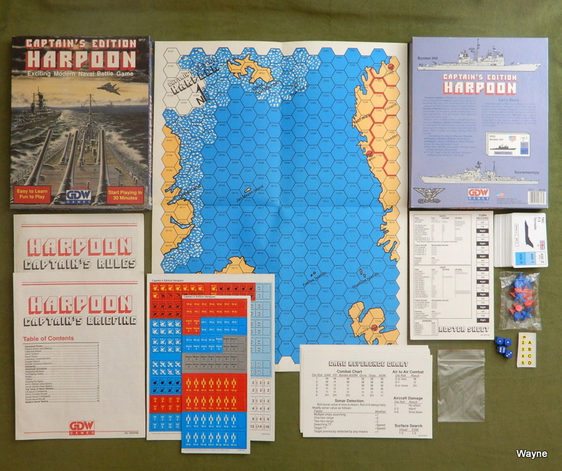 Image for Captain's Edition Harpoon: Modern Naval Battle Game