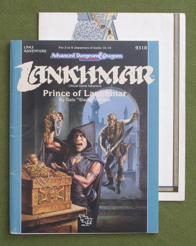 Image for Prince of Lankhmar (Advanced Dungeon and Dragons Module LNA3)
