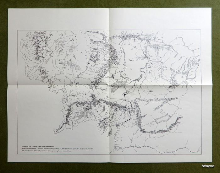 Image for Map of Middle Earth (Middle Earth Role Playing / MERP)