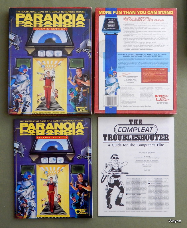 Image for Paranoia: The Roleplaying Game of a Darkly Humourous Future (2nd Edition)