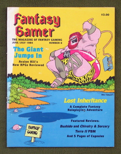 Image for Fantasy Gamer, Number 6: The Magazine of Fantasy Gaming (June/July 1984)