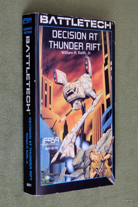 Image for Decision at Thunder Rift (Battletech: Saga of Gray Death Legion)