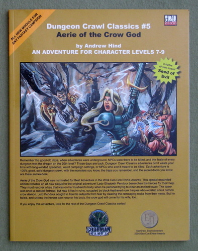Image for Aerie of the Crow God (Dungeon Crawl Classics 5)