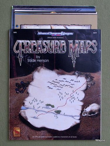 Image for Treasure Maps (Advanced Dungeons & Dragons Accessory GR3)