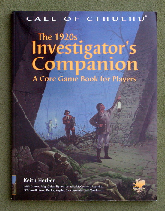 Image for The 1920s Investigator's Companion: A Core Game Book for Players (Call of Cthulhu)