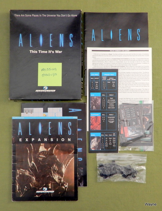 Image for ALIENS (Wargame) - MISSING STANDUPS