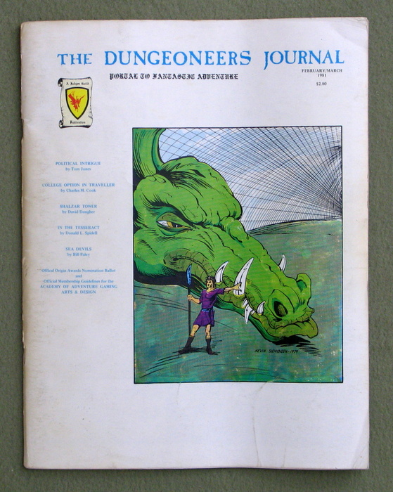 The Dungeoneer Journal, Issue 25 (Feb/March 1981) Image for The Dungeoneer Journal, Issue 25 (Feb/March 1981)