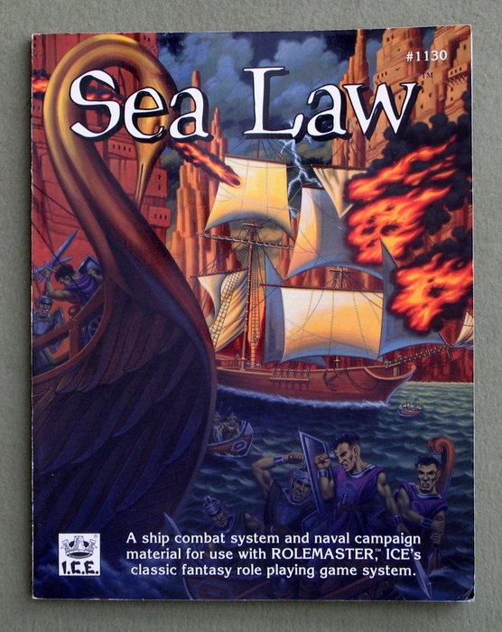 Sea Law: Ship Combat System and Naval Campaign Material for Rolemaster - BOOK ONLY Image for Sea Law: Ship Combat System and Naval Campaign Material for Rolemaster - BOOK ONLY