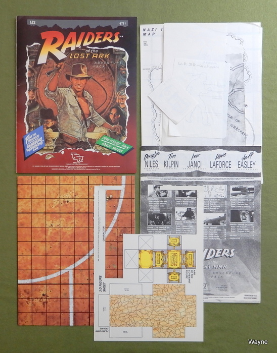 Image for Raiders of the Lost Ark (Indiana Jones RPG IJ2) - PLAY COPY