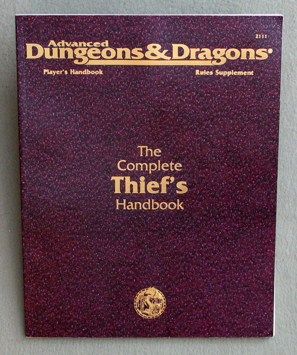 Image for Complete Thief's Handbook (Advanced Dungeons & Dragons Accessory PHBR2)