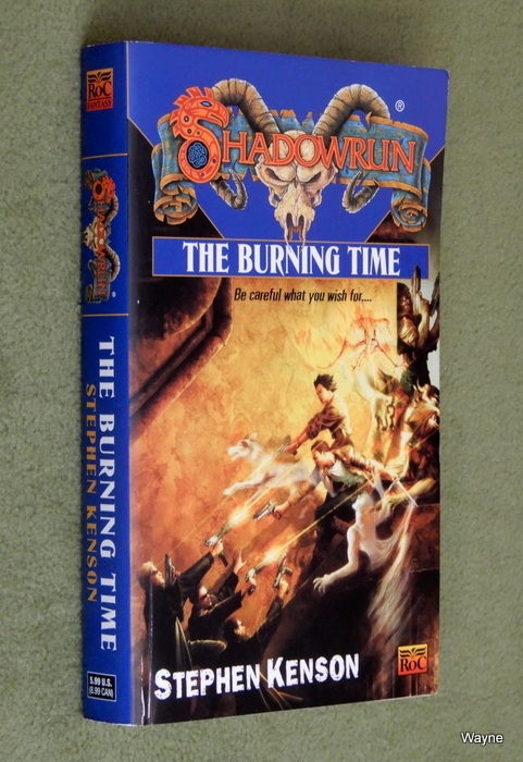 Image for The Burning Time (Shadowrun novel)