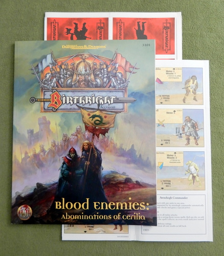 Image for Blood Enemies: Abominations of Cerilia (Advanced Dungeons & Dragons / Birthright)