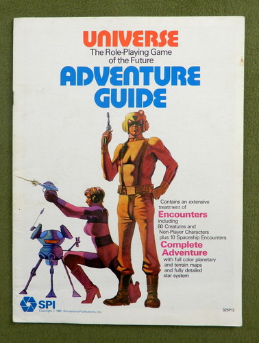 Image for ADVENTURE GUIDE (Universe Roleplaying Game)