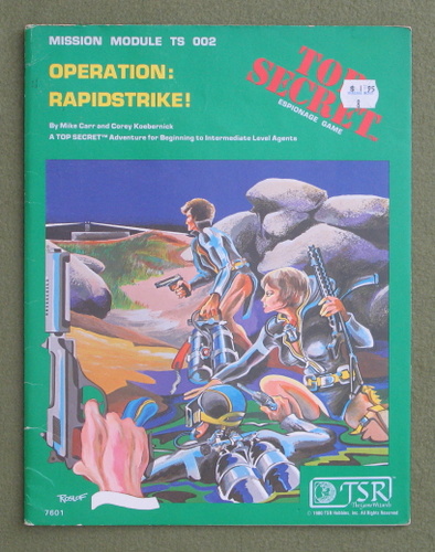 Image for Operation Rapidstrike! (Top Secret RPG Module TS002)